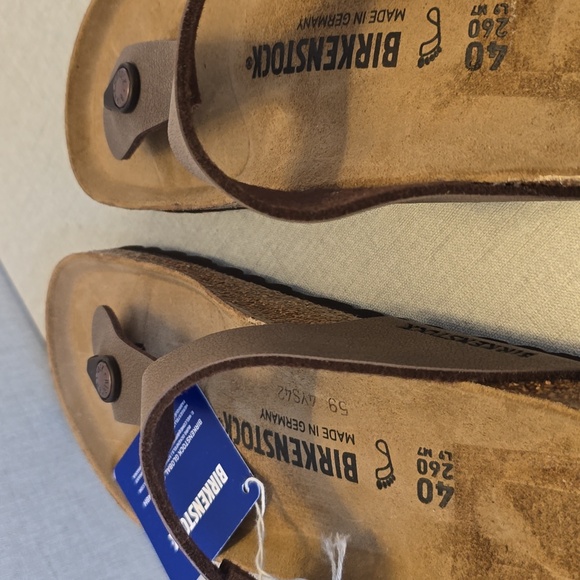 Birkenstock Gizeh, Women's Brown Sandals. w9, 40. - Picture 4 of 4